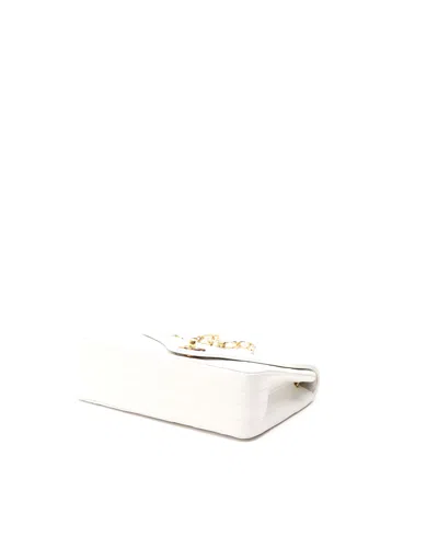Chanel Classic Single Flap Bag In White