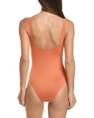 Manebi Squared One-piece In Orange