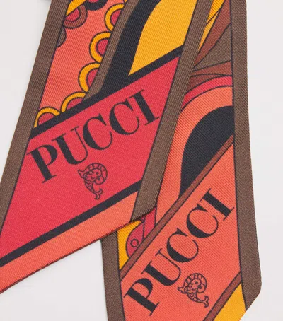 Pucci Silk Printed Scarf