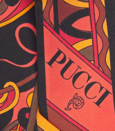Pucci Silk Printed Scarf
