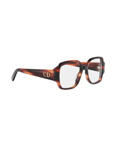 Dior Eyewear Square Frame Glasses In Multi