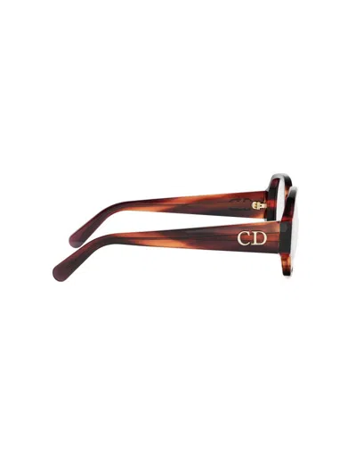 Dior Eyewear Square Frame Glasses In Multi