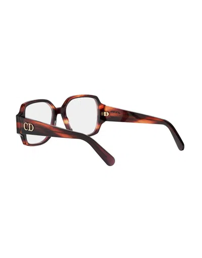 Dior Eyewear Square Frame Glasses In Multi