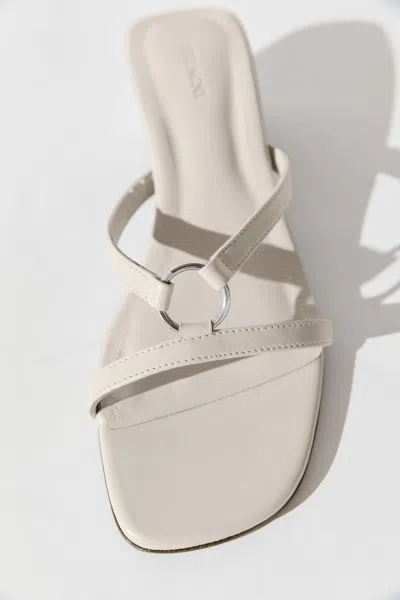 St Agni Multi Strap Heel In White