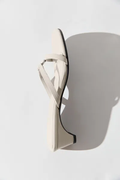 St Agni Multi Strap Heel In White