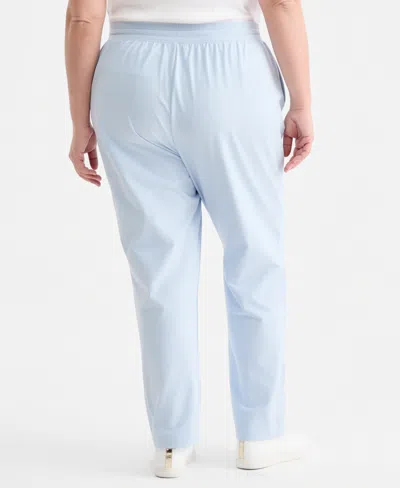 Style & Co Plus Size Knit Pull-on Pants, Exclusively At Macy's In Multi