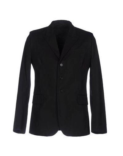 Shop Ann Demeulemeester Blazer In Black