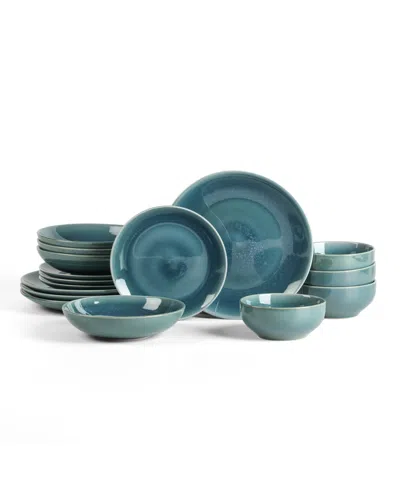 Stone Lain Riley 16pc Dinnerware Set In Animal Print