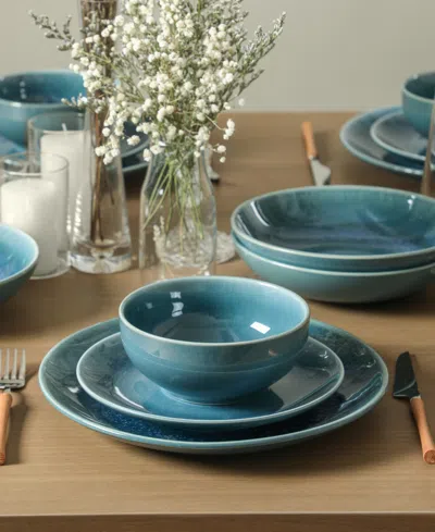 Stone Lain Riley 16pc Dinnerware Set In Animal Print
