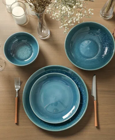 Stone Lain Riley 16pc Dinnerware Set In Animal Print