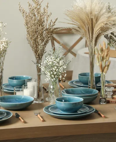 Stone Lain Riley 16pc Dinnerware Set In Animal Print