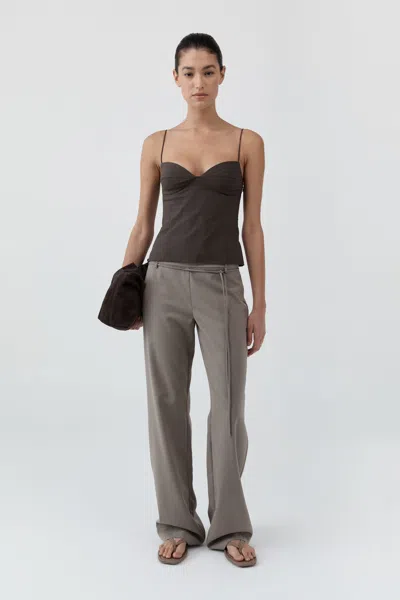 St Agni Studio Cami In Brown