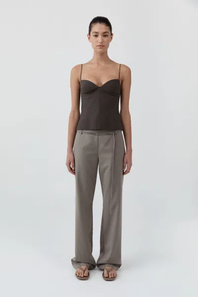 St Agni Studio Cami In Brown