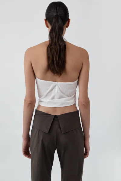 St Agni Studio Pants In Brown