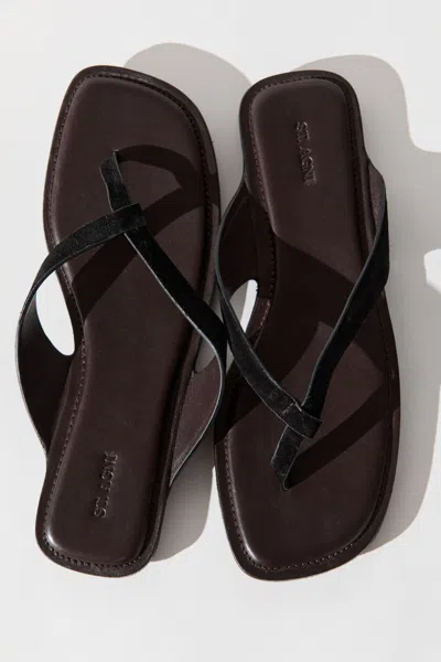 St Agni Suede Opanka Slide In Multi