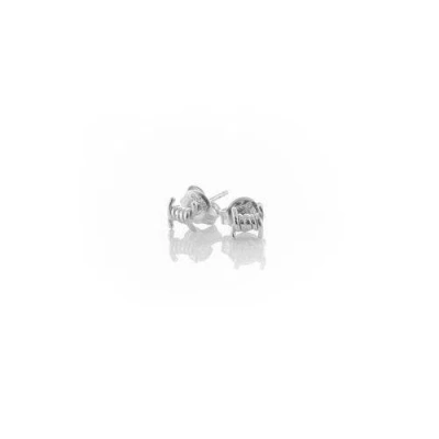 Pk The Barbwire Stud Earring