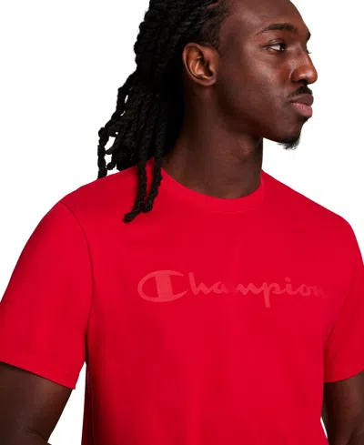 Champion Classic T-shirt, C Logo In Red