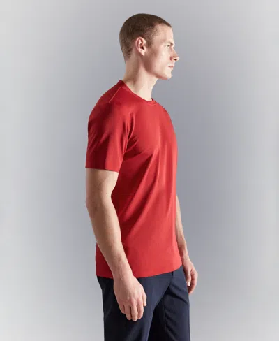 Mango Coolmax Slim Fit T-shirt In Red