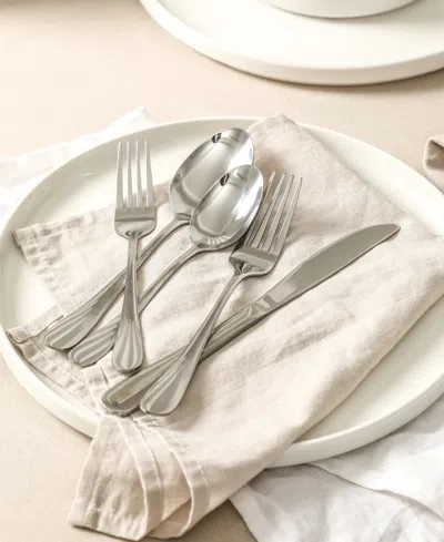 Stone Lain Dining Essential Kit 40-piece Dinnerware Set, Service For 4 In White
