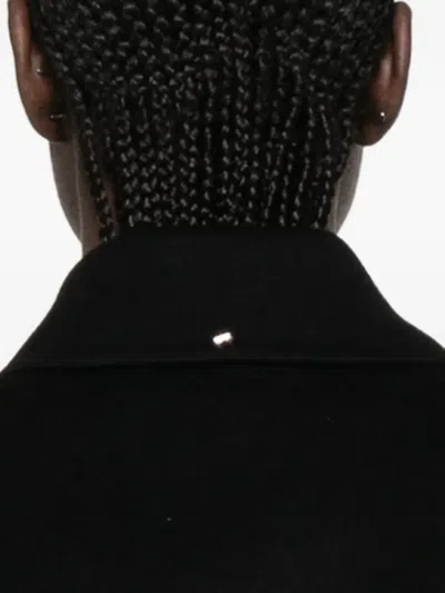 Sportmax Buttoned Jacket In Black