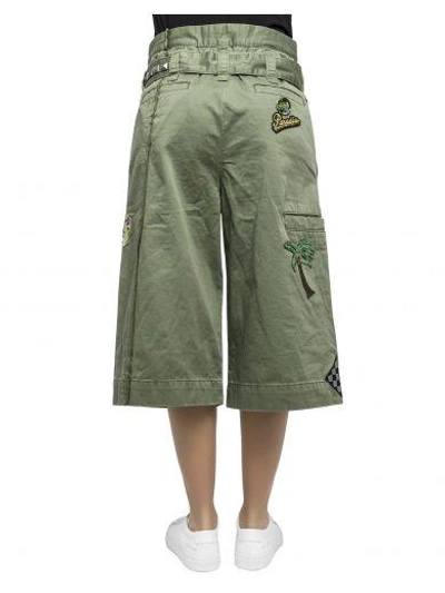 Shop Marc Jacobs Green Cotton Pants