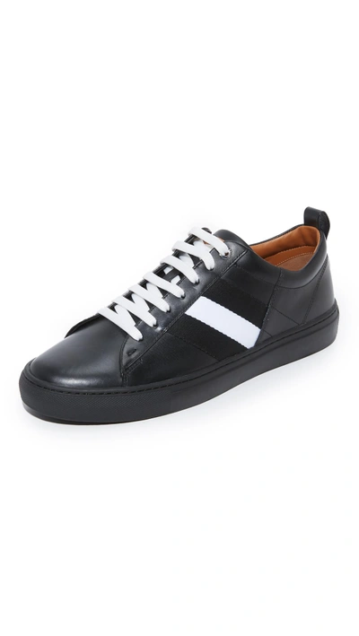 Shop Bally Helvio Sneakers In Black