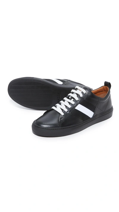Shop Bally Helvio Sneakers In Black