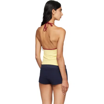 Fruity Booty Yellow Reef Tankini Top In Yellow