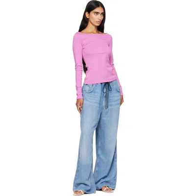 Agolde Blue Shaw Jeans In Blue