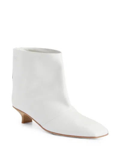 Giuseppe Zanotti Pointed-toe Ankle Boots In White