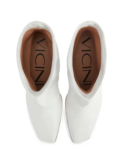 Giuseppe Zanotti Pointed-toe Ankle Boots In White