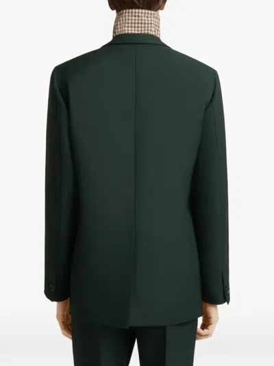Marni Deep-green Techno-fabric Jacket In Green