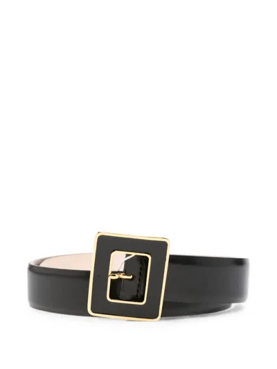 Dehanche Clio Leather Belt In Black