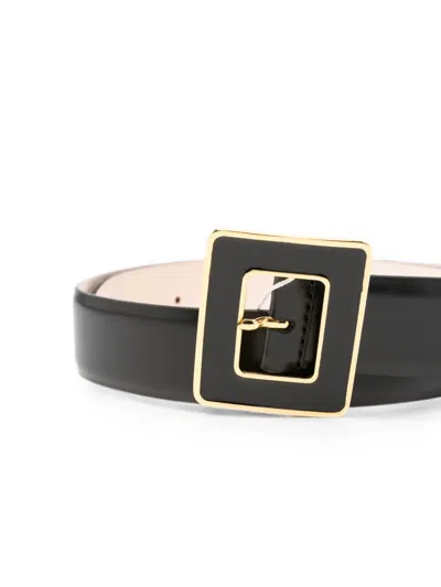 Dehanche Clio Leather Belt In Black