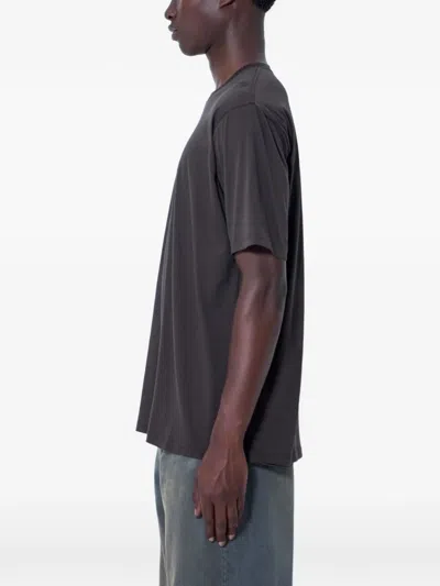 Ssstein Suvin Cotton Basic T-shirt In Gray