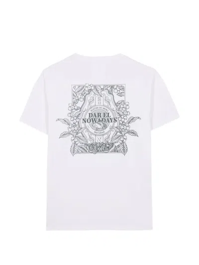 Nowadays Logo-print T-shirt In White