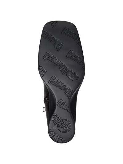 Camper Louise Wedge-heel Ankle Boots In Black