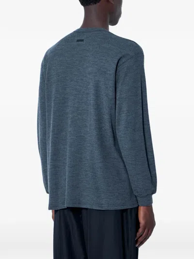 Ssstein Oversized Long Sleeve T-shirt In Green