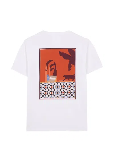 Nowadays Graphic-print T-shirt In White