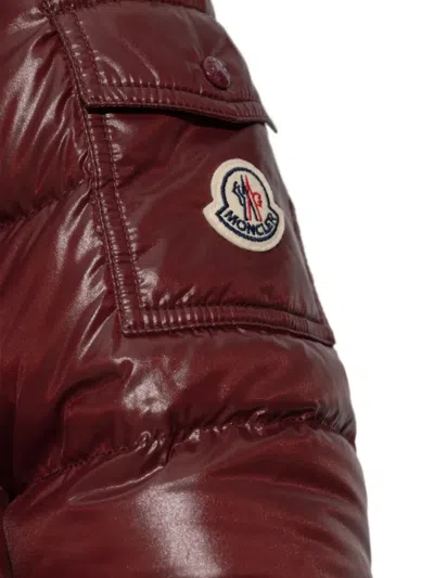 Moncler Multicolor Goose Down Full-length Jacket In Brown
