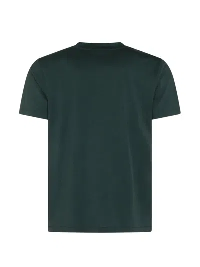Tom Ford Basic Crewneck T-shirt In Green