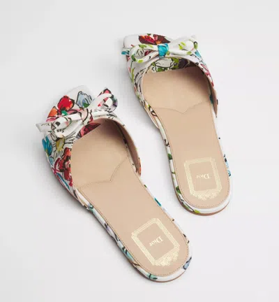 Dior Iviera  Bow Slide In Multi