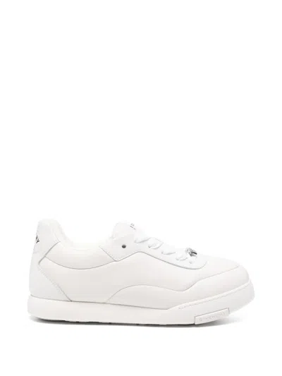 Givenchy White Yard Leather Sneakers In White