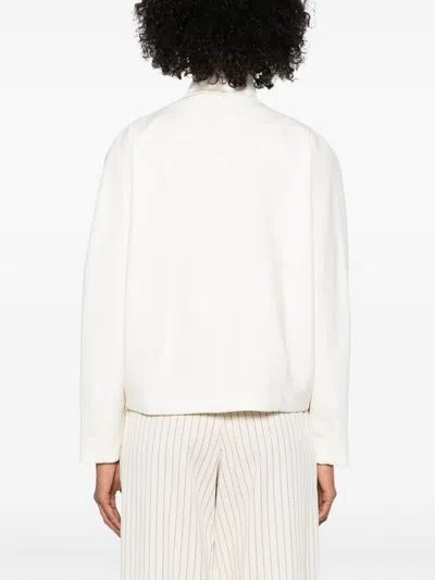 Max Mara Cocoon Sweatshirt In Technical Jersey In Multi