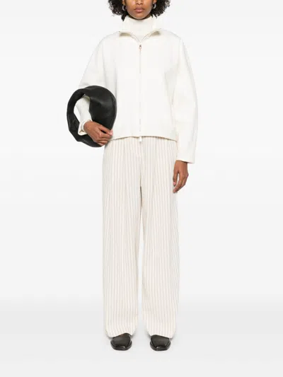 Max Mara Cocoon Sweatshirt In Technical Jersey In Multi