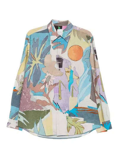 Paul Smith Printed Shirt In Multi
