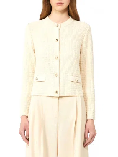 Weekend Max Mara Max Mara Weekend Sweaters Beige In Yellow