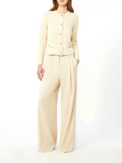 Weekend Max Mara Max Mara Weekend Sweaters Beige In Yellow