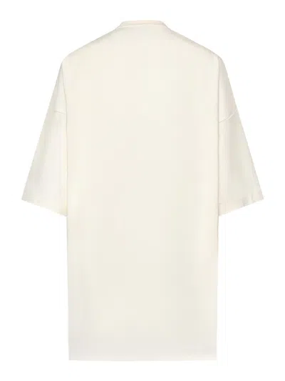 Coperni Zero Waste T-shirt In Viscose Blend In White