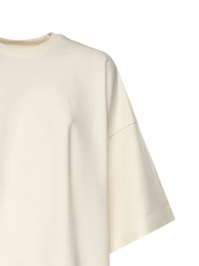 Coperni Zero Waste T-shirt In Viscose Blend In White
